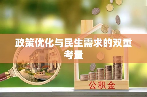 滨湖政策优化与民生需求的双重考量