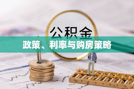 滨湖政策、利率与购房策略