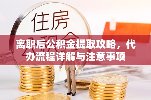 滨湖离职后公积金提取攻略，代办流程详解与注意事项