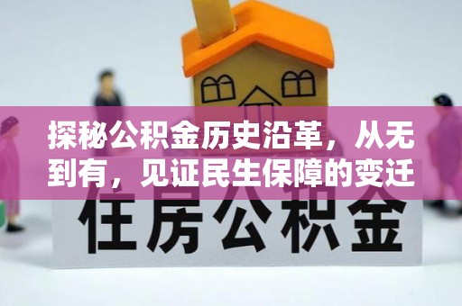滨湖探秘公积金历史沿革，从无到有，见证民生保障的变迁