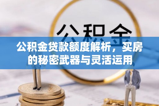 滨湖公积金贷款额度解析，买房的秘密武器与灵活运用