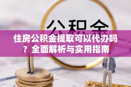 滨湖住房公积金提取可以代办吗？全面解析与实用指南