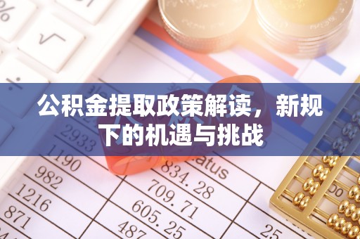 滨湖公积金提取政策解读，新规下的机遇与挑战