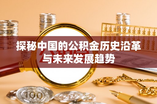 滨湖探秘中国的公积金历史沿革与未来发展趋势