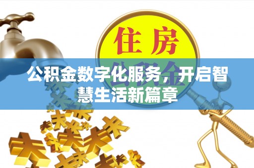 滨湖公积金数字化服务，开启智慧生活新篇章