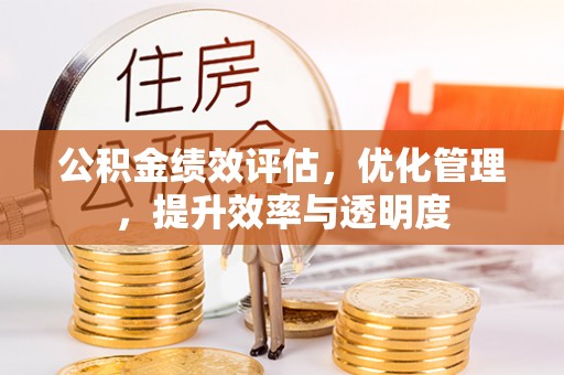 滨湖公积金绩效评估，优化管理，提升效率与透明度