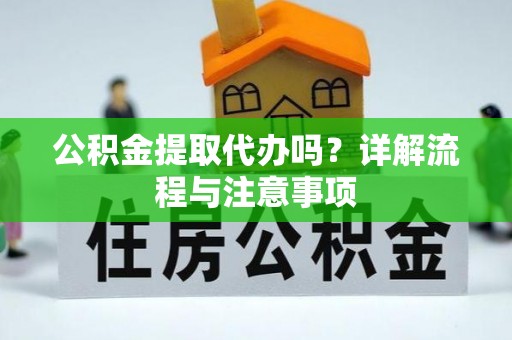 滨湖公积金提取代办吗？详解流程与注意事项