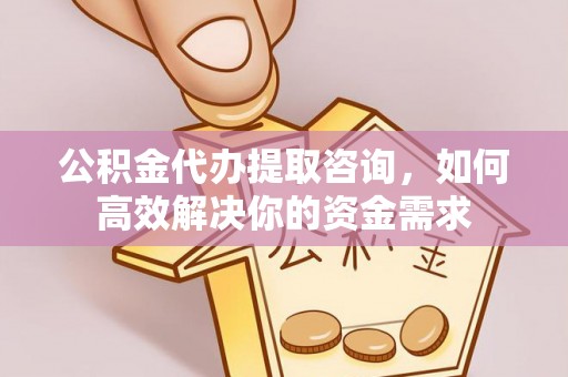 滨湖公积金代办提取咨询，如何高效解决你的资金需求