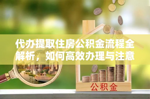 滨湖代办提取住房公积金流程全解析，如何高效办理与注意事项
