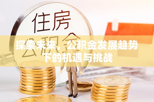 滨湖探索未来，公积金发展趋势下的机遇与挑战