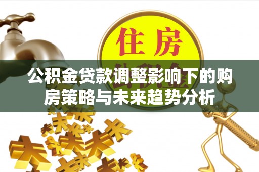 滨湖公积金贷款调整影响下的购房策略与未来趋势分析