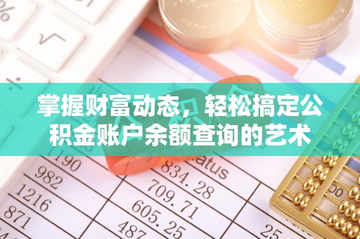 滨湖掌握财富动态，轻松搞定公积金账户余额查询的艺术
