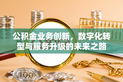 滨湖公积金业务创新，数字化转型与服务升级的未来之路