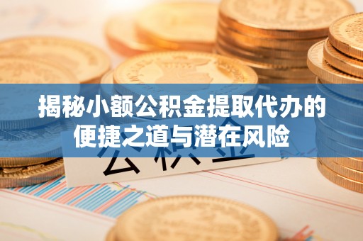 滨湖揭秘小额公积金提取代办的便捷之道与潜在风险