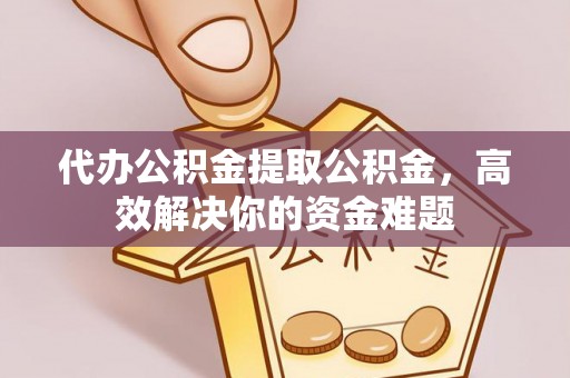 滨湖代办公积金提取公积金，高效解决你的资金难题
