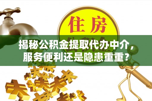 滨湖揭秘公积金提取代办中介，服务便利还是隐患重重？
