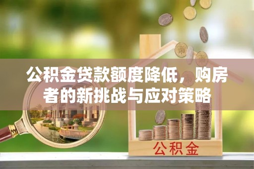 滨湖公积金贷款额度降低，购房者的新挑战与应对策略
