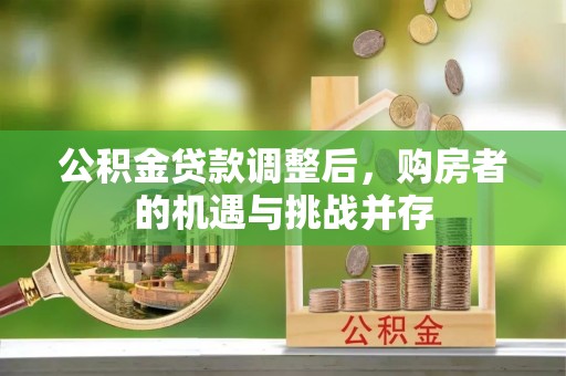 滨湖公积金贷款调整后，购房者的机遇与挑战并存