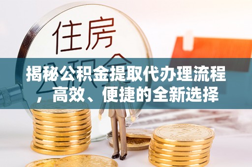 滨湖揭秘公积金提取代办理流程，高效、便捷的全新选择