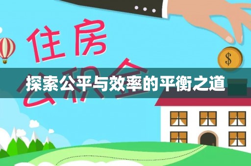 滨湖探索公平与效率的平衡之道