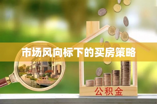 滨湖市场风向标下的买房策略